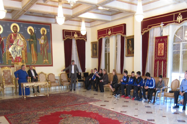 Ομάδα ομογενών  των ΗΠΑ επισκέφθηκε τον Αρχιεπίσκοπο Κύπρου