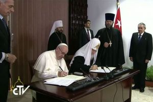 Κοινό ανακοινωθέν Πάπα – Πατριάρχη Ρωσίας