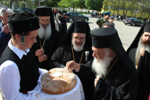 Το Διδυμότειχο τελευταίος σταθμός του  Αρχιεπισκόπου Ιερωνύμου στη Θράκη.