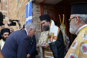 Στις Σέρρες ο Πρόεδρος της Σερβίας- Δοξολογία από τον μητροπολίτη Θεολόγο για την υποδοχή του