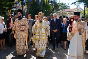 Την πολιούχο της Παναγία Ελεήστρια πανηγύρισε η Κορώνη