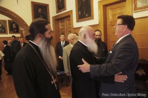 Ο Γερμανός Υπουργός Χ.Φούχτελ, στον Αρχιεπίσκοπο Αθηνών Ιερώνυμο