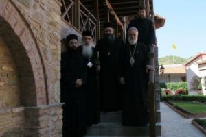 Προσκυνηματική επίσκεψη του Σύρου Δωρόθεου στη Μονή Μεγ.Παναγίας στη Σάμο