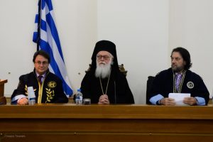 Ο Αρχιεπίσκοπος Αλβανίας επίτιμος Διδάκτωρ του Πανεπιστημίου Πελοποννήσου