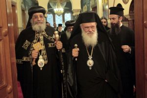 Η Διαρκής Ιερά Σύνοδος υποδέχθηκε τον Πατριάρχη των Κοπτών Θεόδωρο