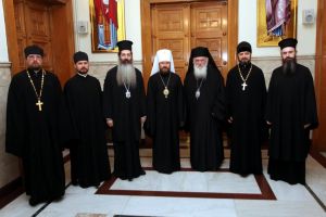 Συνάντηση Αρχιεπισκόπου με τον Μητροπολίτη Βολοκολάμσκ Ιλαρίωνα