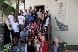 Επίσκεψη ομάδας προσφύγων στο Βυζαντινό Μουσείο Μακρινίτσας