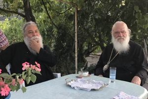 Ο Αρχιεπίσκοπος στην Μητρόπολη Καρπενησίου