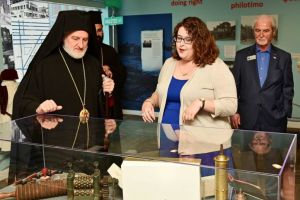 Στο Μουσείο Ελληνισμού του Σικάγο ο Αρχιεπίσκοπος Αμερικής Ελπιδοφόρος