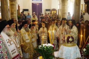 Συνοδική Θεία Λειτουργία και Μνημόσυνο για τον αοίδιμο Κρήτης Βασίλειο Μαρκάκη