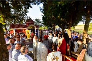 Πανηγυρικός  Αρχιερατικός  Εσπερινός επί τη εορτή της Μνήμης των Επτά Παίδων  Μακκαβαίων, της μητρός αυτών Σολομονής και του διδασκάλου αυτών Ελεαζάρου στη Μητρόπολη Λαγκαδά