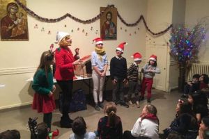 Χριστουγεννιάτικη εορτή του ελληνικού σχολείου Αγίου Στεφάνου Παρισίων