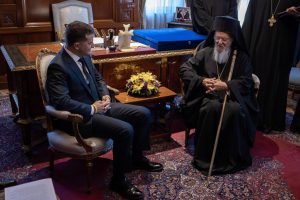 Μήνυμα συμπαθείας του Οικουμενικού Πατριάρχη προς τον Πρόεδρο της Ουκρανίας