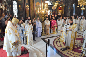 Εις πρεσβύτερο χειροτονία του Αρχιδιακόνου  της Ι. Μητροπόλεως Εδέσσης