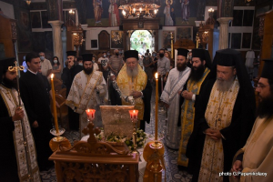 Υποδοχή της Τιμίας Κάρας του Αγίου Ιωάννου του Προδρόμου στη Χαλκίδα