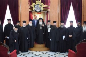 Συνάντηση για δικαστικά θέματα στο Πατριαρχείο Ιεροσολύμων