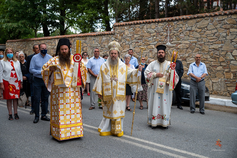 Εορτή του Αγίου Αθανασίου του Αθωνίτου στο Παλαιοχώρι Χαλκιδικής