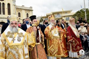 Το Ηράκλειο Κρήτης εόρτασε τον Πολιούχο του Άγιο Μηνά