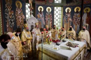 Πρώτη Λειτουργία του νέου Σεβ. Λαγκαδά Πλάτωνος- Ετήσιο Μνημόσυνο μακαριστού Μητροπολίτου Λαγκαδά Ιωάννου