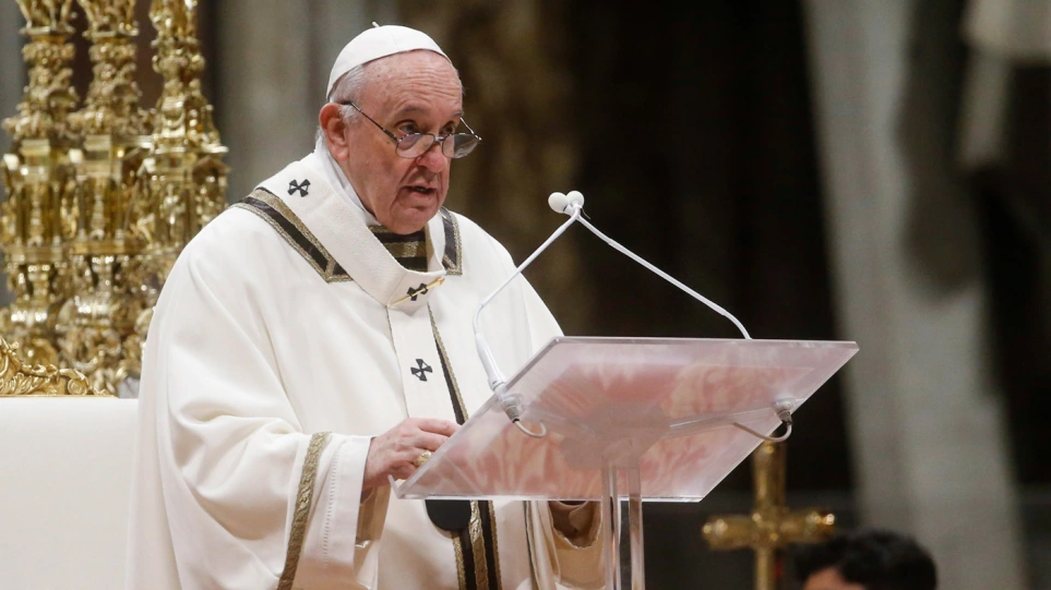 You are currently viewing Πόλεμος στην Ουκρανία: «Αδικαιολόγητη παράλογη σφαγή» ο πόλεμος, λέει ο πάπας Φραγκίσκος