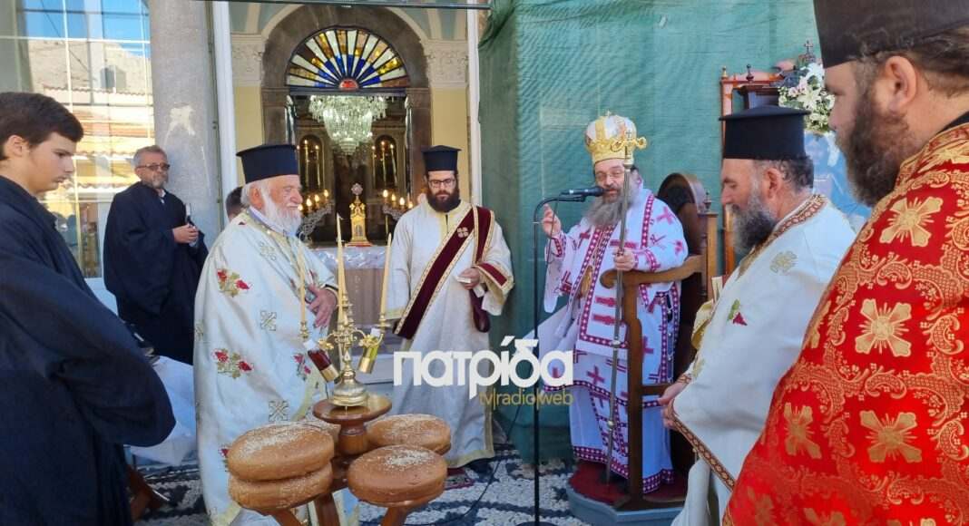 You are currently viewing Λαμπρός εορτασμός στον Ιερό Ναό Προφήτη Ηλία Βροντάδου