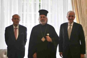 Επίσκεψη του Υπουργού Εξωτερικών της Κυπριακής Δημοκρατίας στην Ιερά Αρχιεπισκοπή Θυατείρων και Μεγάλης Βρετανίας