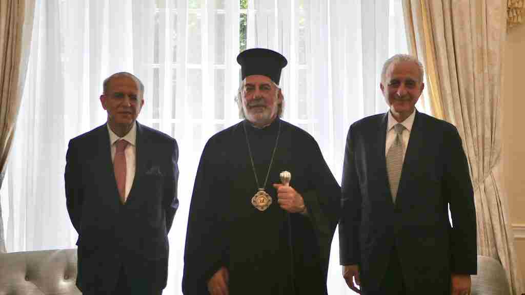 You are currently viewing Επίσκεψη του Υπουργού Εξωτερικών της Κυπριακής Δημοκρατίας στην Ιερά Αρχιεπισκοπή Θυατείρων και Μεγάλης Βρετανίας
