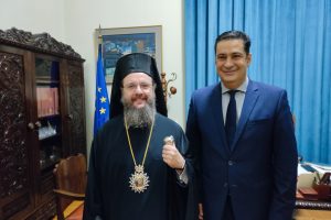 Επίσκεψη Μητροπολίτη Αιτωλίας και Ακαρνανίας στον Δήμαρχο Αγρινίου