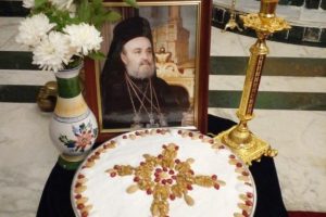 Επιμνημόσυνη δέηση από τον πατριάρχη Αλεξανδρείας για τον Μακαριστό Πατριάρχη Ιεροσολύμων Ειρηναίο.