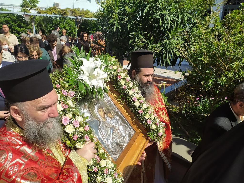 Η εορτή της Ι. Μονής Παναγίας Βοηθείας στη Χίο