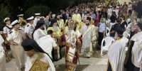 Λαοθάλασσα πιστών στα Μανιάτικα του Πειραιά για την μνήμη των Αγίων Σοφίας, Πίστεως, Ελπίδος και Αγάπης.