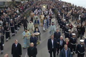 Με λαμπρότητα ο Αγιασμός των Υδάτων στην Θεσσαλονίκη