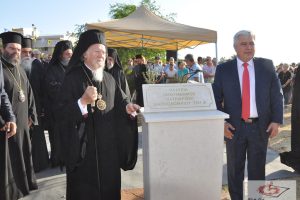 Πρέβεζα: Το όνομα του Οικουμενικού Πατριάρχη Βαρθολομαίου έλαβε η πλατεία του Ι.Ναού Αγίου Νεκταρίου