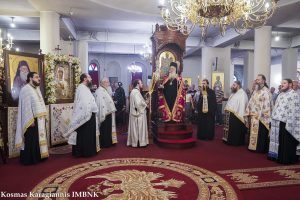 Λαμπρός εορτασμός της Παναγίας Τριχερούσης στη Μονή Δοβρά. (ΦΩΤΟ-ΒΙΝΤΕΟ)