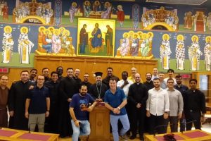 Επίσκεψη ρωμαιοκαθολικών φοιτητών – στελεχών του Βατικανού στην Ιερά Σύνοδο