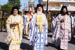 Λαοθάλασσα πιστών υποδέχθηκε την Παναγία Βουλκανιώτισσα στην Μεσσήνη