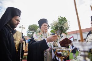 Εγκαίνια νέου Παιδικού Σταθμού και κατάθεση θεμελίου λίθου νέου Ιερού Ναού Ι.Μ. Νέας Ιωνίας από την Α.Θ.Π. τον Οικουμενικό Πατριάρχη κ.κ. Βαρθολομαίο