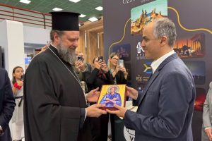 Εκατό χρόνια παρουσίας του Οσίου Ιωάννου του Ρώσσου στην   39Η Διεθνή Έκθεση Τουρισμού στη Θεσσαλονίκη